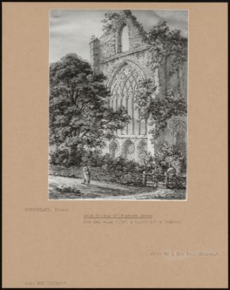 West Window Of Tintern Abbey