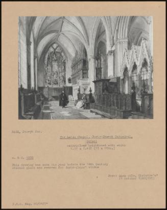 The Latin Chapel, Christ Church Cathedral, Oxford