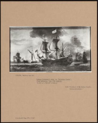 Guinea Company's Ship, Or Berkeley Castle', East Indiaman, Late 17th Century