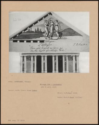 Design for a Pediment