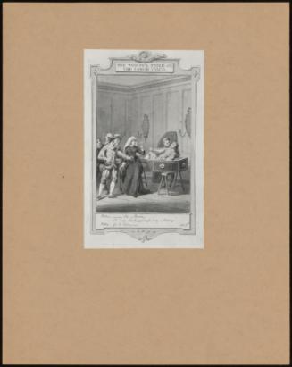Illustration To Beaumont & Fletcher 'the Woman's Prize Act. V, Sc.4.