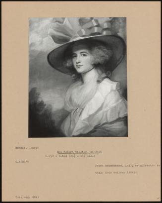 Mrs Robert Trotter, of Bush