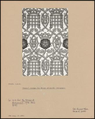 tudor Design For House If Lords' Wallpaper