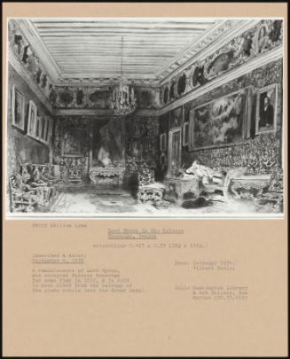 Lord Byron In The Palazzo Mocenigo, Venice