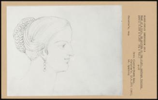 Head Of A Girl, In Profile To The Right, Perhaps Corinna
