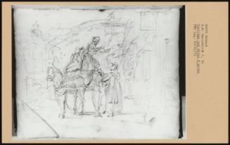 Carriage and Three Figures