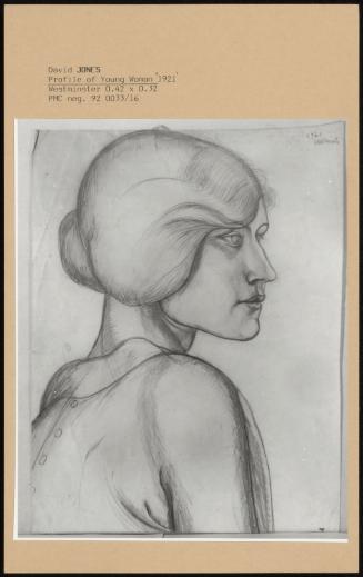 Profile Of A Young Woman '1921'