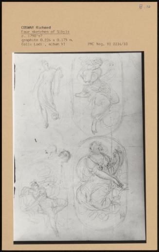 Four Sketches Of Sibyls