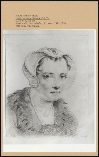 Lady In Mary Stuart Coiffe