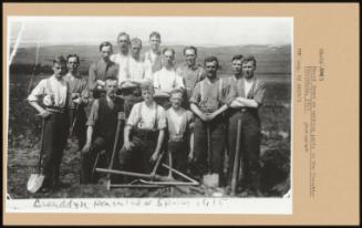 David Jones On Working Party In The Creuddyn Peninsula, 1915