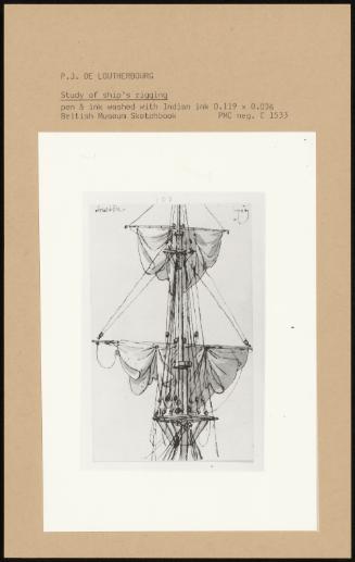 Study of Ship's Rigging