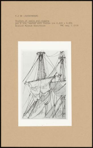 Studies of Sails and Rigging