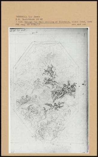 Design For Hall Ceiling At Blenheim