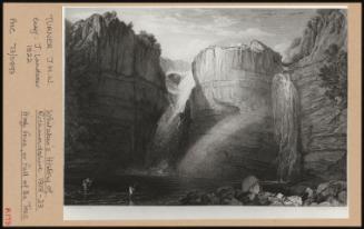 Whitaker's "History Of Richmondshire 1818-23": High Force, Or Fall Of The Trees