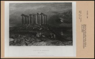 Byron's Life and Works 1832-4 Temple of Minerva, Cape Colonna (R II 409)