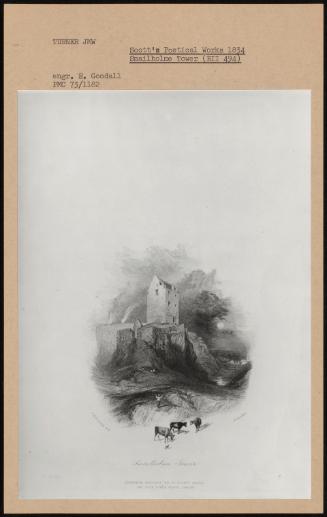 Scott's Poetical Works 1834 Smailholme Tower (R Ii 494)