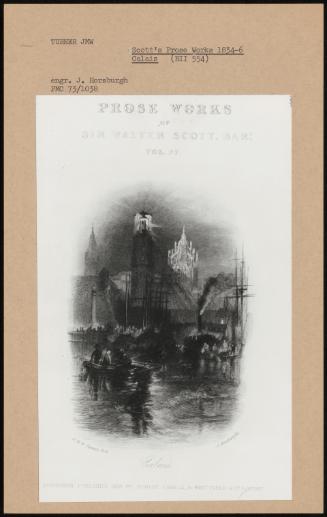 Scott's Prose Works 1834-6 Calais (Rii 554)