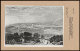 Finden's Landscape Illustrations Of The Bible 1836 (R Ii 587) Jerusalem From The Mount Of Olives