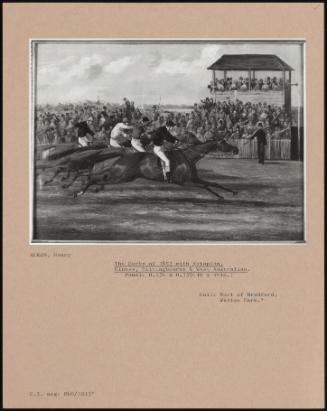 The Derby Of 1853 With Rataplan, Ciness, Sittingbourne & West Australian.