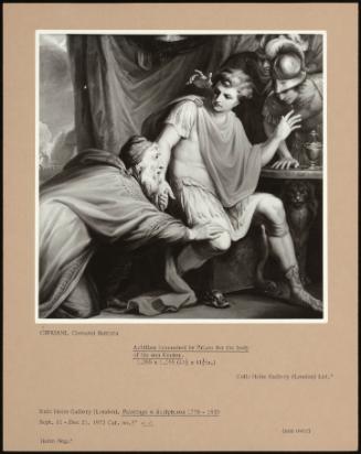 Achilles Beseeched By Priam For The Body Of His Son Hector.
