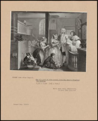 One Of A Set Of Four Scenes From The Rake's Progress: The Wedding