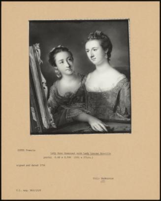 Lady Anne Somerset With Lady Louisa Greville