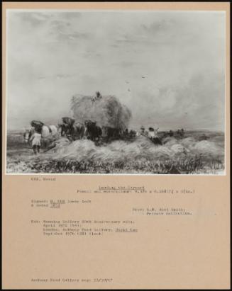 Loading The Hay Cart