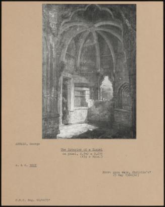 The Interior Of A Chapel
