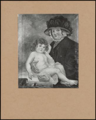 Bathing Mistress, Martha Gunn, With A Child