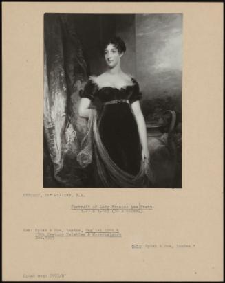 Portrait Of Lady Frances Ann Pratt