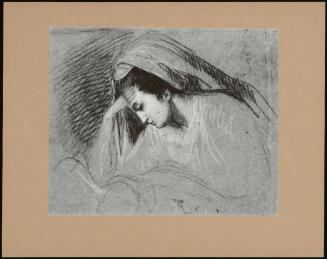 Head Of The Virgin: Study For The Nativity 39.275 10387