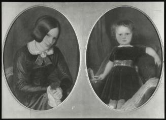 Elisabeth, Mrs. Ford Madox Brown and Her Daughter Lucy