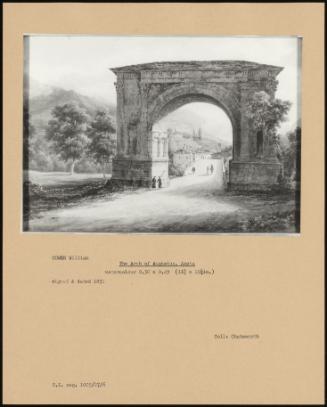 The Arch Of Augustus, Oasta