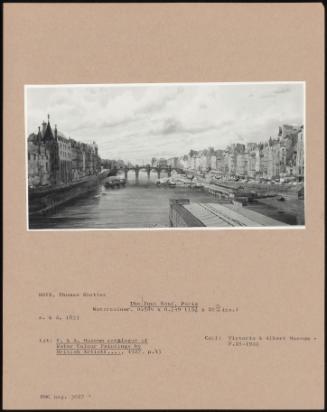 The Pont Neuf, Paris