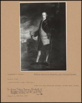 William Monckton Arundell, 2nd Viscount Galway