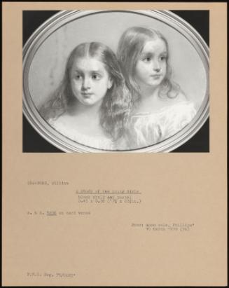 A Study Of Two Young Girls