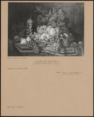 A Still Life With Fruit