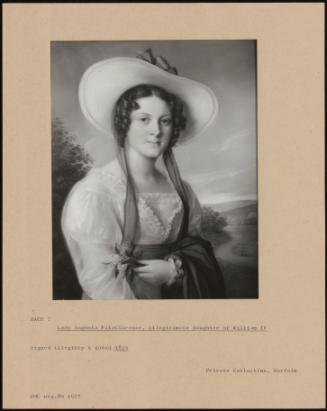 Lady Augusta Fitzclarence, Illegitimate Daughter Of William Iv