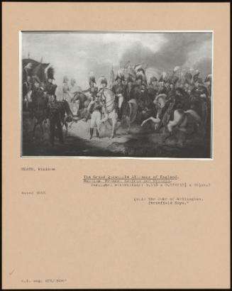 The Grand Quintuple Alliance Of England, Russia, France, Austria And Prussia.