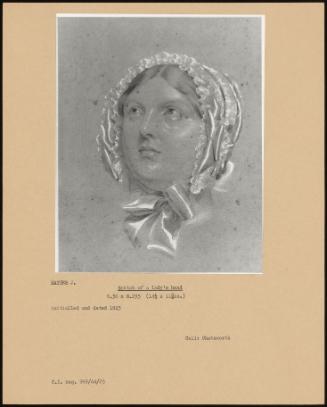 Sketch Of A Lady's Head