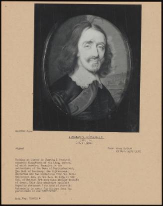 A Miniature of Charles I
