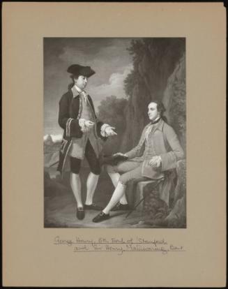 George Henry 5th Earl Of Stamford And Sir Henry Mainwaring, Bt.