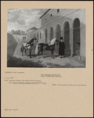 The Duchess's Ponies 1823