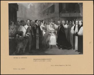 Coronation Of Queen Victoria