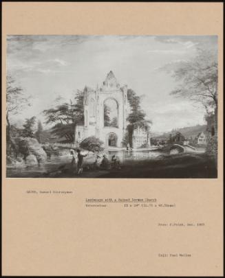 Landscape With A Ruined Norman Church