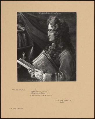Thomas Durfey 1653-1723 Librarian At Knole