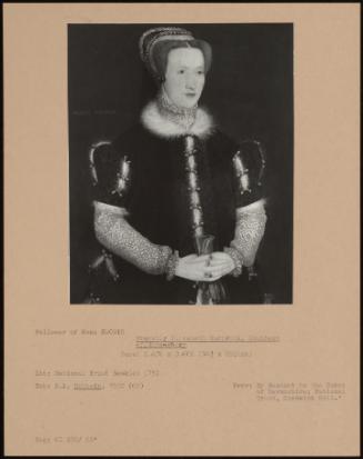 Probably Elizabeth Hardwick, Countess Of Shrewsbury