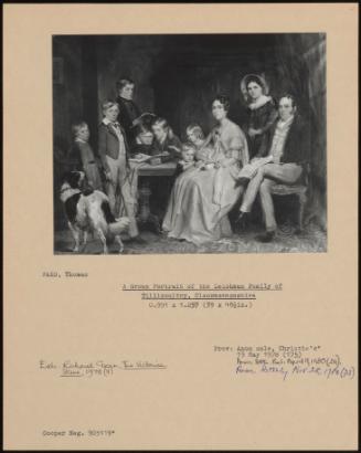 A Group Portrait Of The Leishman Family Of Tillicoultry, Clackmannanshire