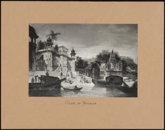 The Ghats At Benares