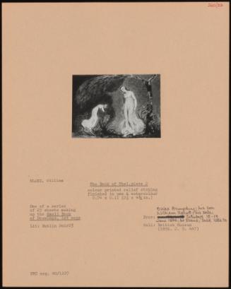 The Book Of Thel, Plate 2